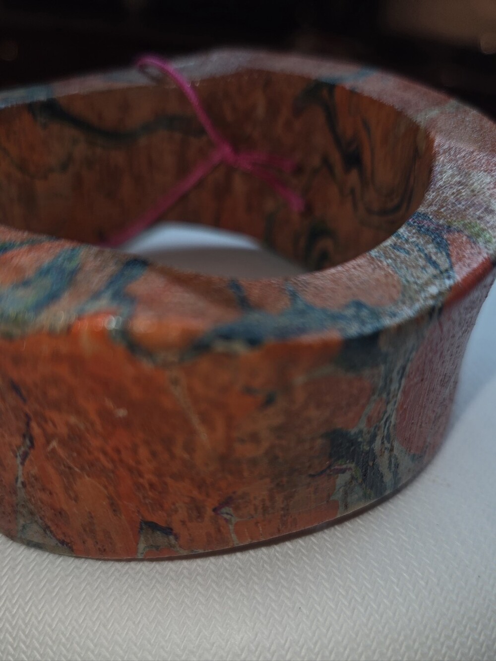 Aldea Textiles Wooden Bracelet